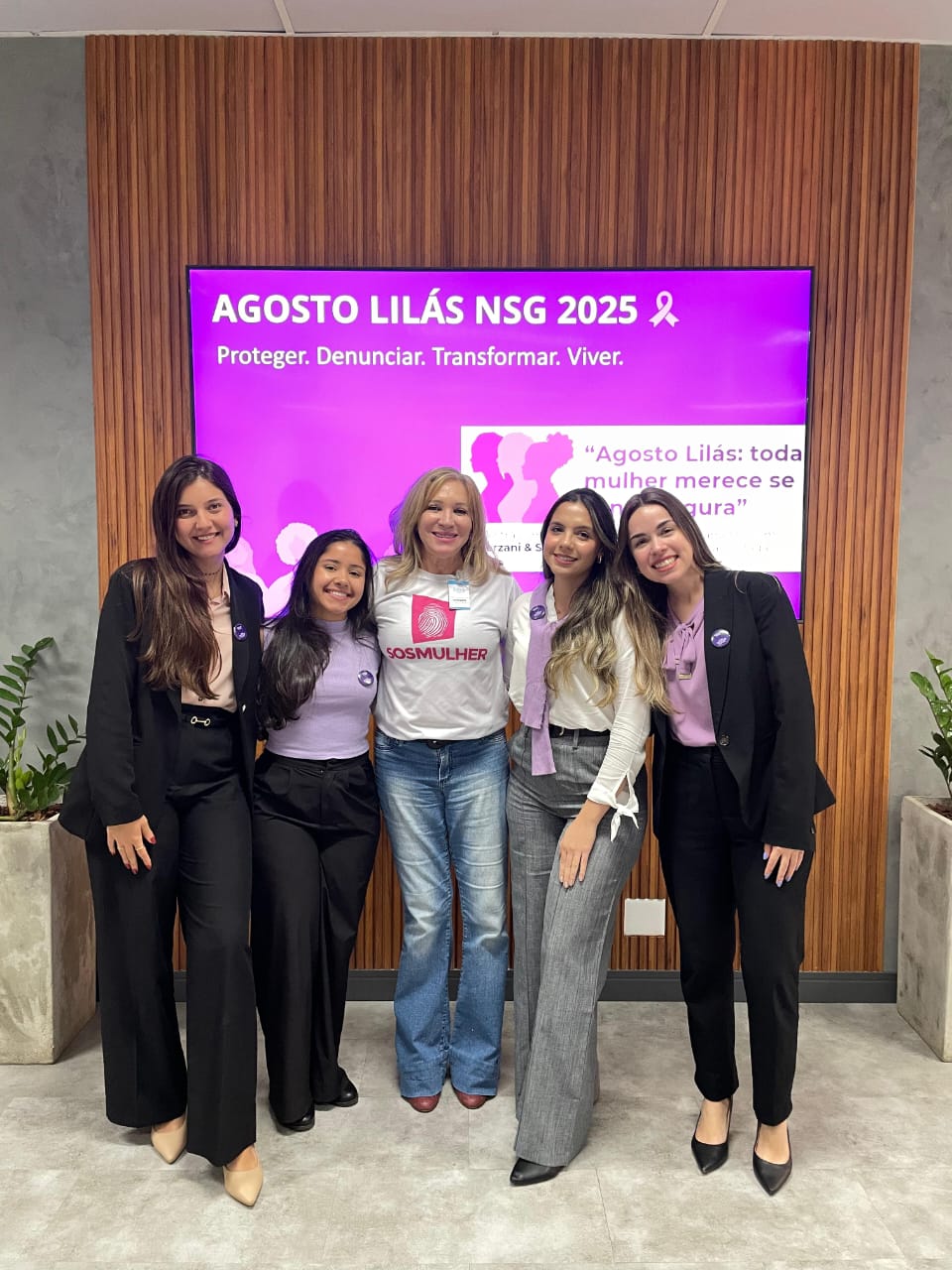 Foto de palestra e orientação